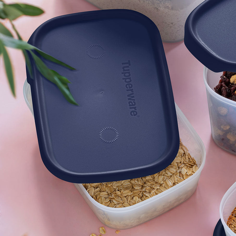 One Touch Fresh Airtight Food Storage Container - 1.3L Rectangular