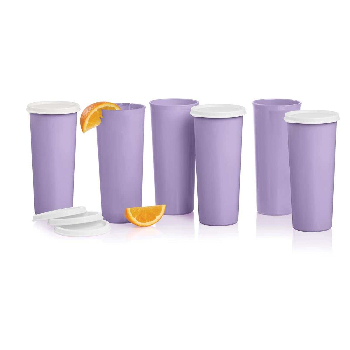 Tupperware 16 oz Leak-Proof Tumblers (Set of 6)