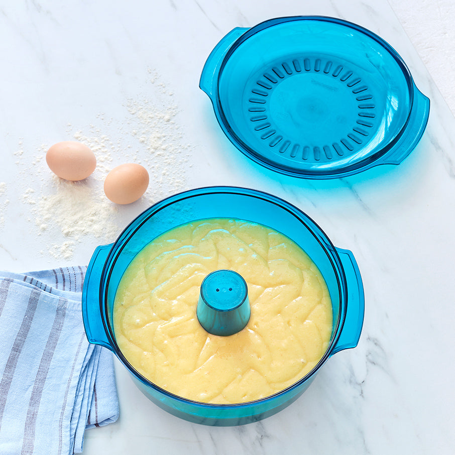 TupperWave Stack Cooker Set for Microwave Meals – 3-Piece
