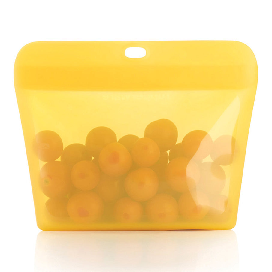 Reusable Silicone Stand-Up Bag for Food Storage | Small Size