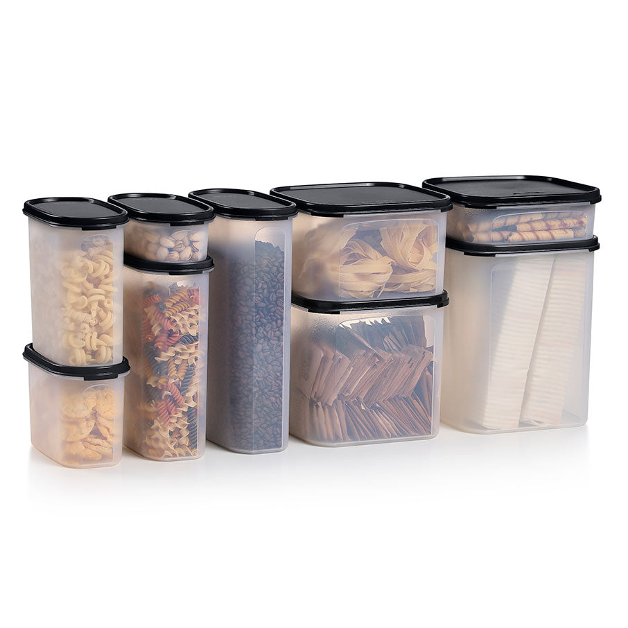 Modular Mates® Airtight Pantry Storage Containers - 9-Piece Oval & Square Set