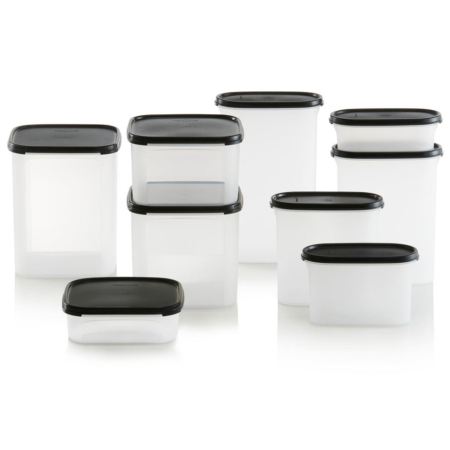Modular Mates® Airtight Pantry Storage Containers - 9-Piece Oval & Square Set