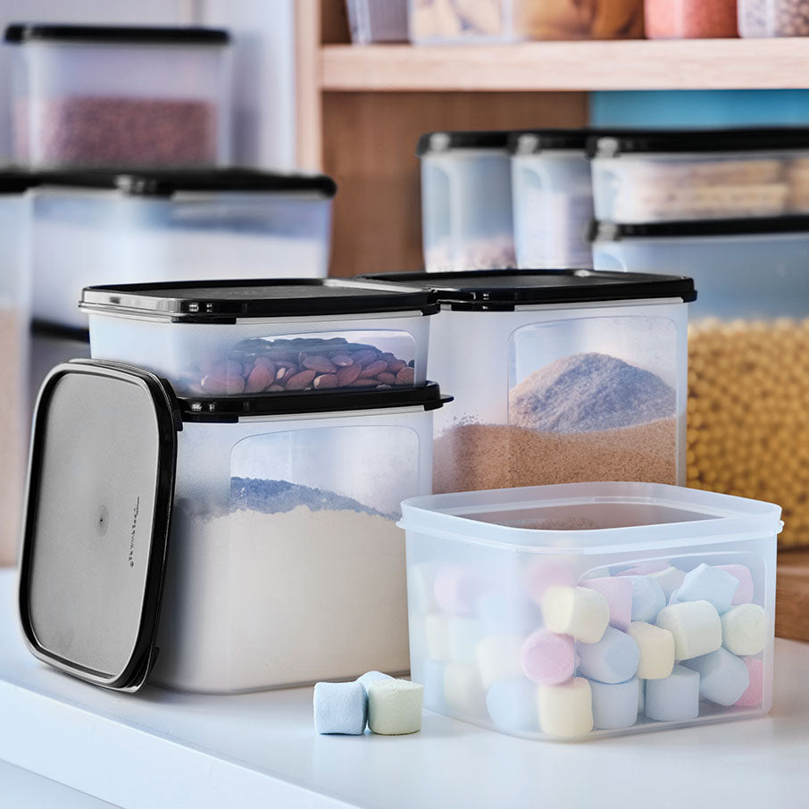 Modular Mates® Airtight Pantry Storage Containers - 9-Piece Oval & Square Set