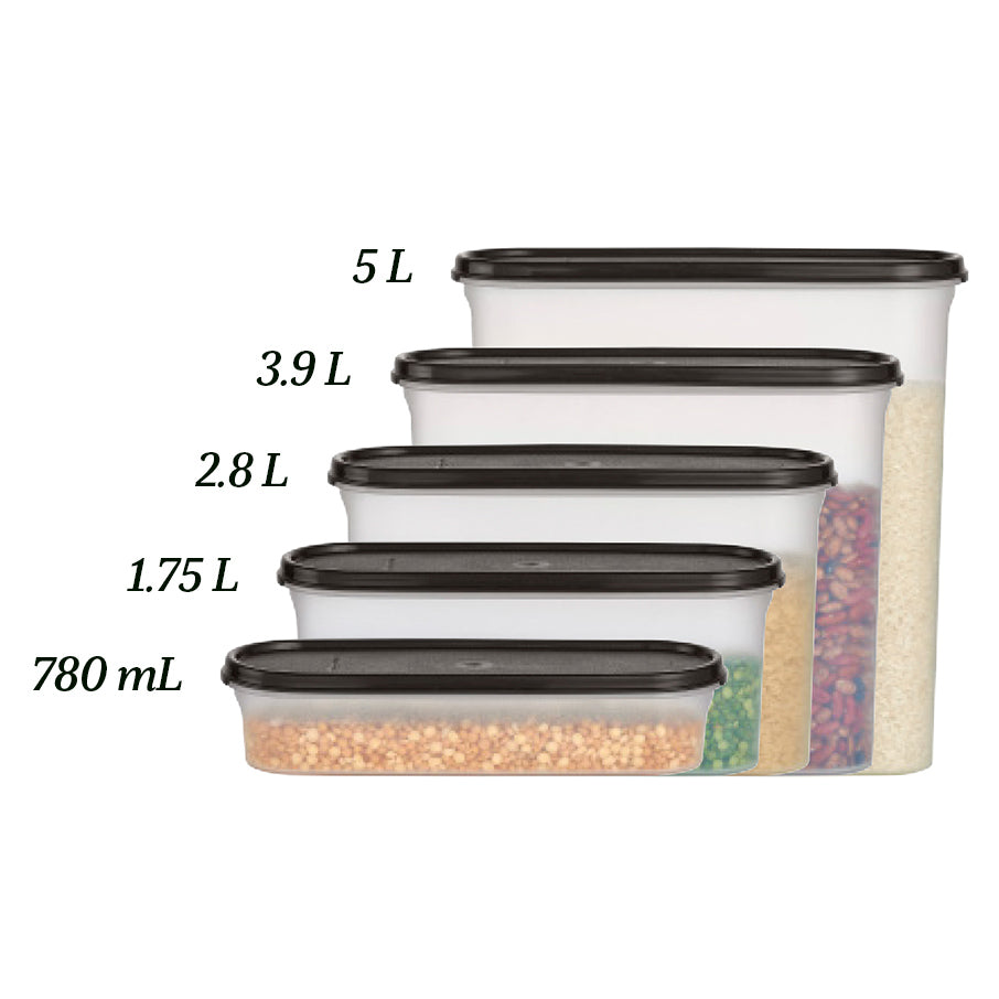 Modular Mates® Super Oval Food Storage Container - Airtight, 780mL