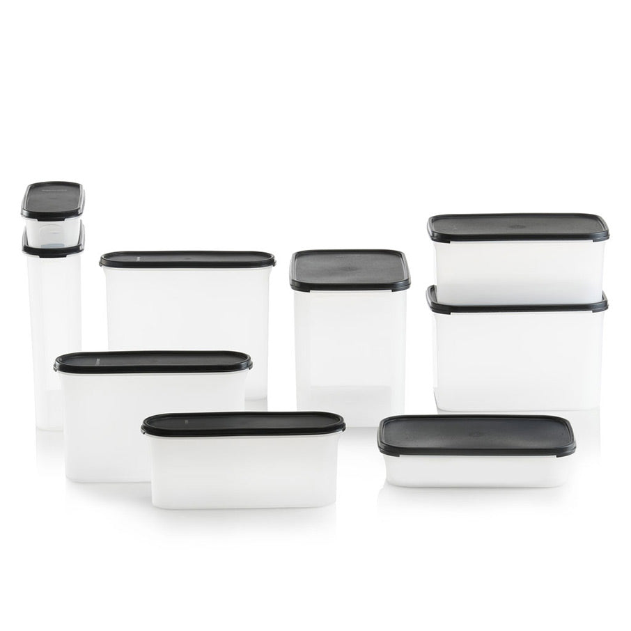 Modular Mates® Airtight Food Storage Containers Set - 9-Piece Super Oval & Rectangular