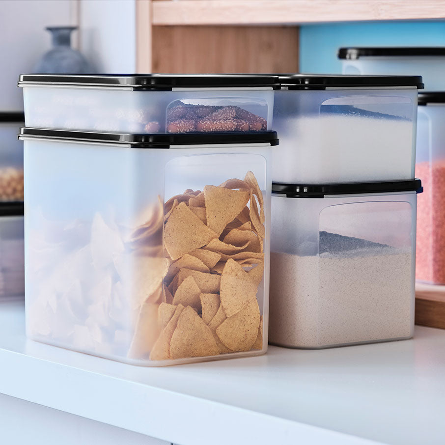 Modular Mates® Airtight Food Storage Containers Set - 9-Piece Super Oval & Rectangular
