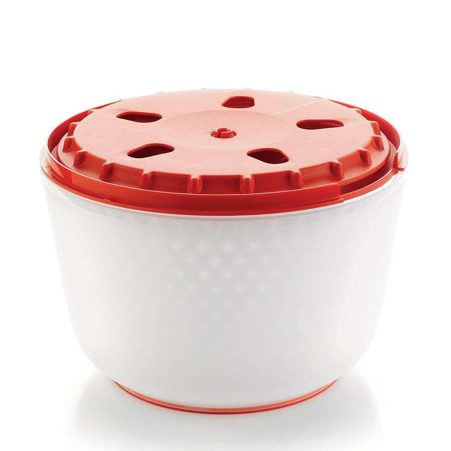 Tupperware Salad Spinner with Airtight Lid – Easy Spin & Dry Greens