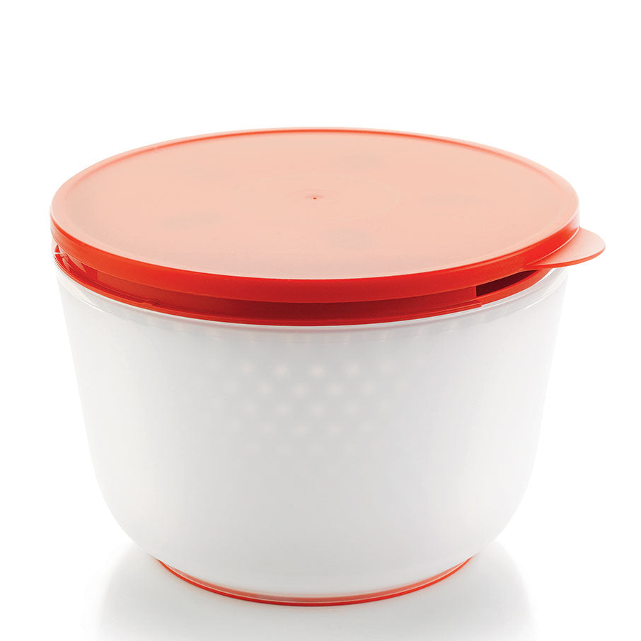 Tupperware Salad Spinner with Airtight Lid – Easy Spin & Dry Greens