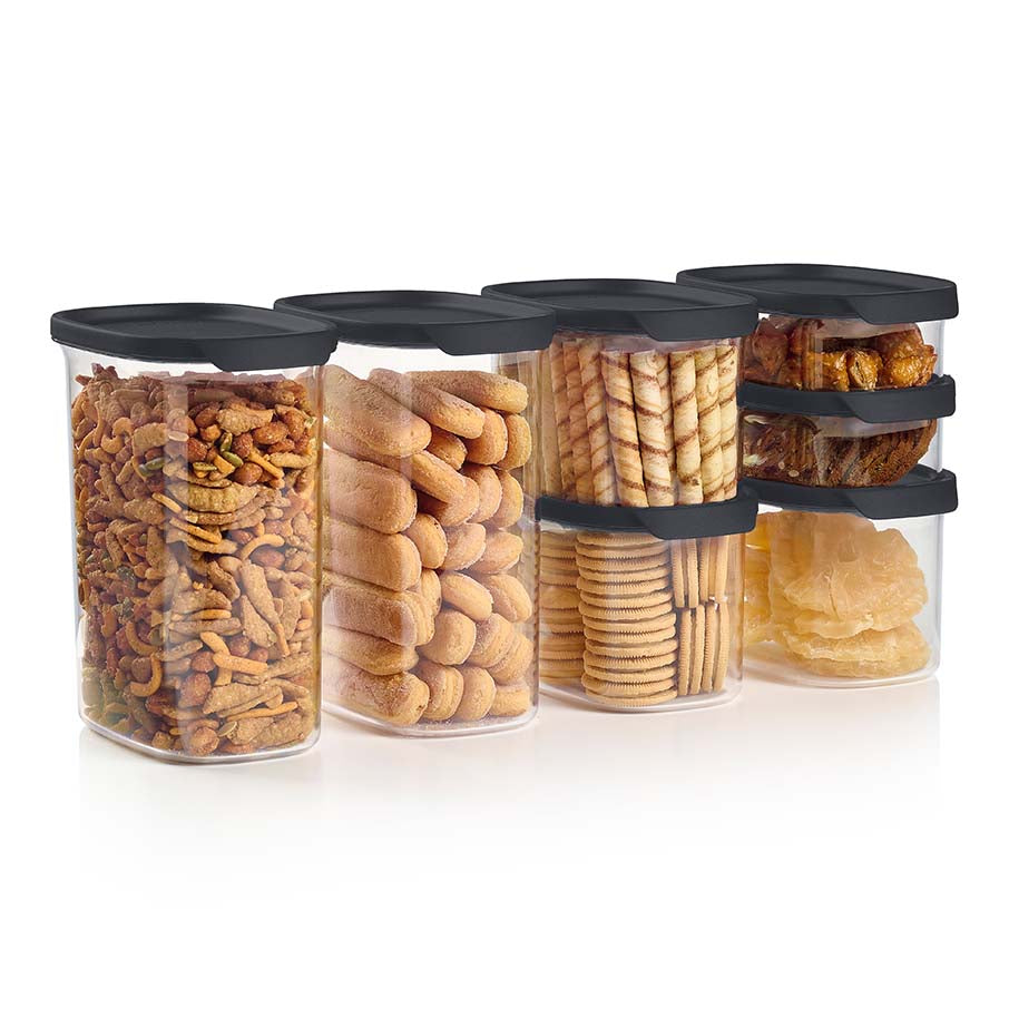 Tupperware Ultra Clear 7-Piece Airtight Food Storage Set
