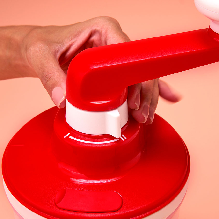 Whip 'N Mix Chef Hand Crank Mixer for Baking - Manual Whisk & Dough Tool