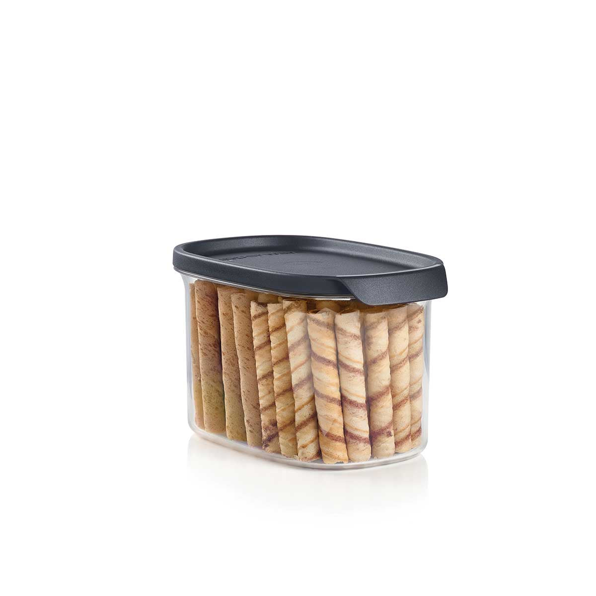 Tupperware Ultra Clear Airtight Food Storage Container - 1L Oval