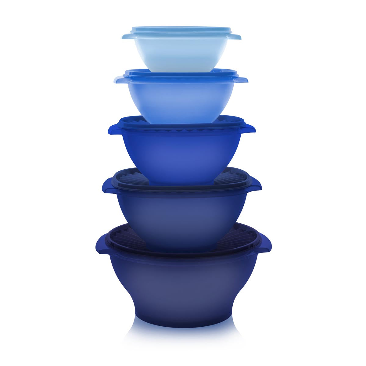 Servalier® 5-Piece Mixing Bowl Set with Lids – Dishwasher Safe