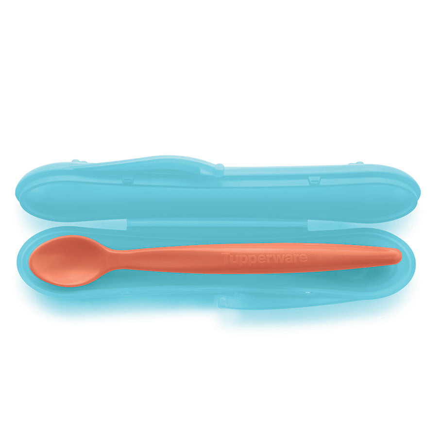 TupperKids® Baby Feeding Spoon with Case – BPA-Free & Travel-Friendly