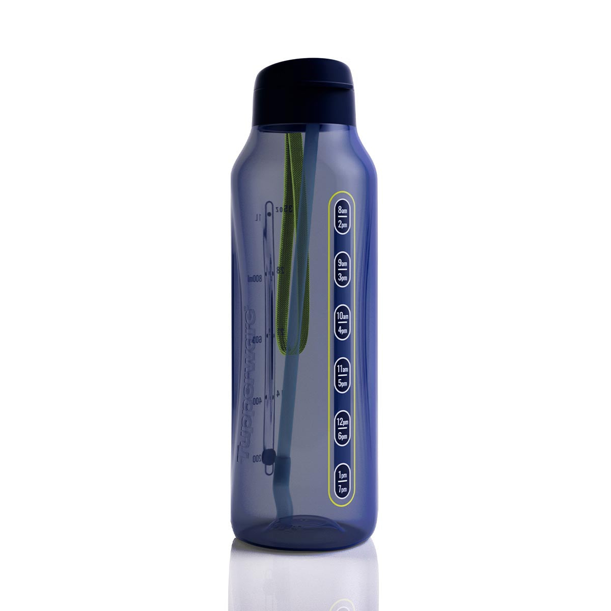 Eco-Friendly 1.2L Water Bottle with Time Markers & Leakproof Design – AquaVibe™