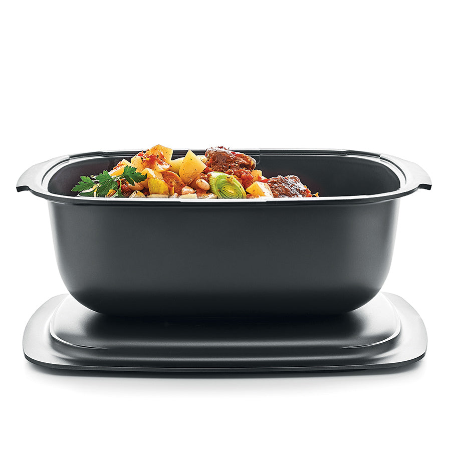 UltraPro Oven-Safe Roasting Pan with Cover – 6-Qt Non-Stick Bakeware