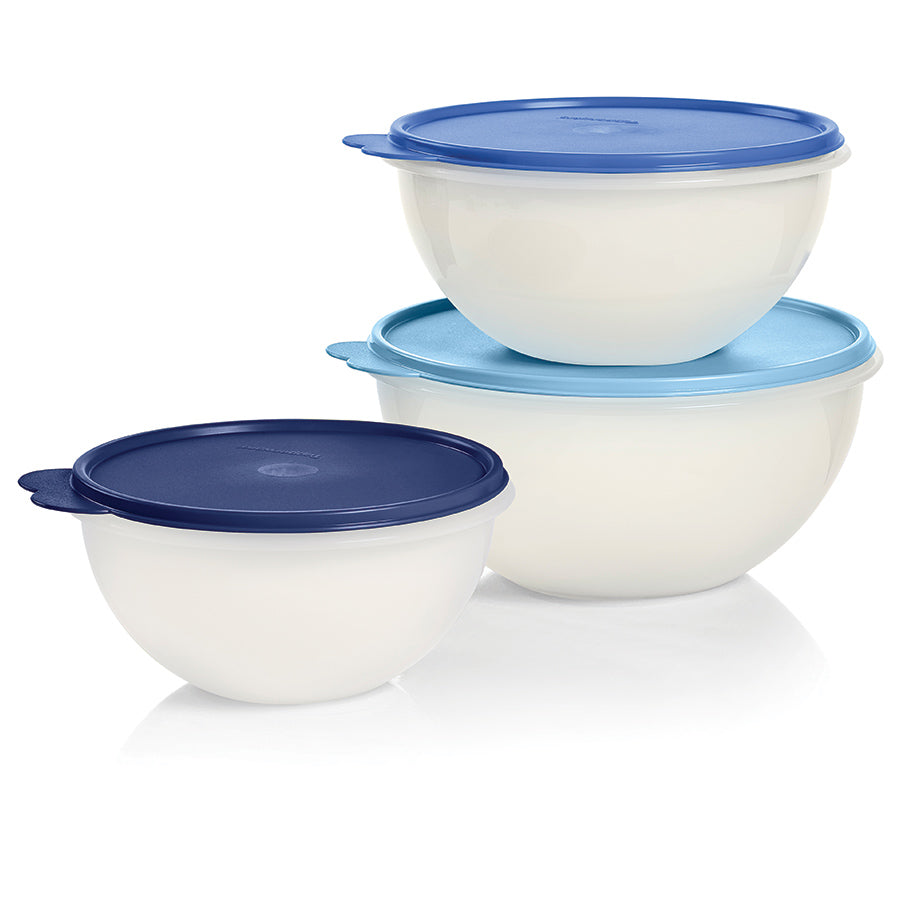 Wonderlier® 3-Piece Airtight Food Storage Bowl Set