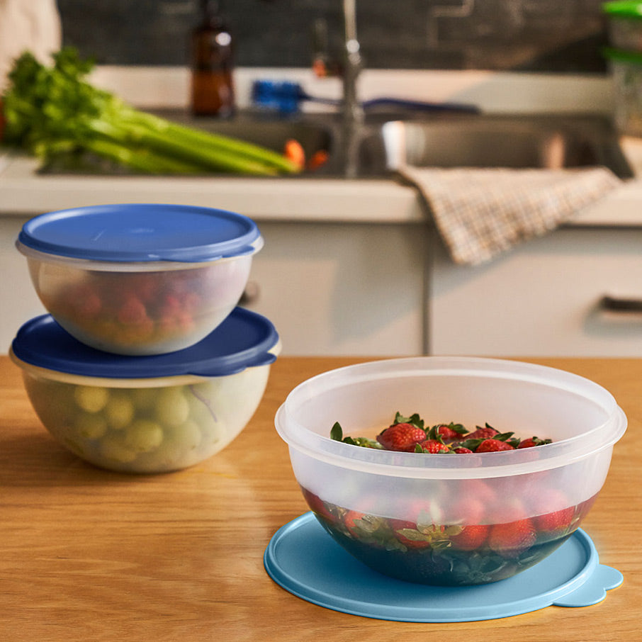 Wonderlier® 3-Piece Airtight Food Storage Bowl Set
