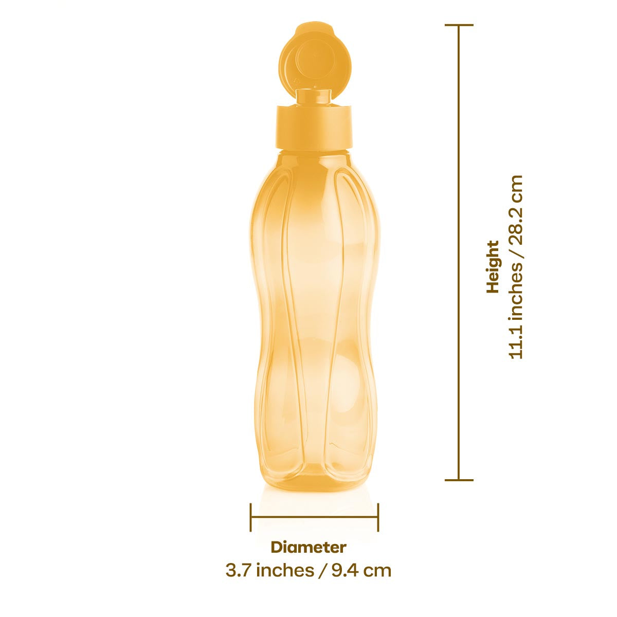 Eco+ Large Reusable Water Bottle - 1L Leak Proof & Dishwasher Safe