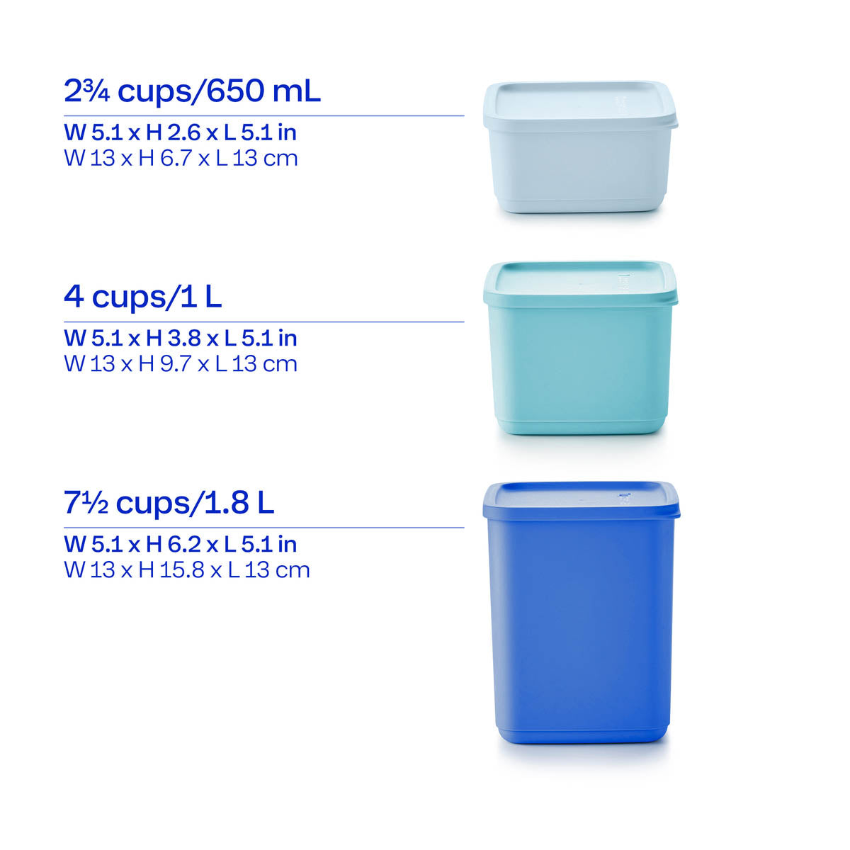 Basic Bright Airtight Food Storage Containers – 14-Piece Set