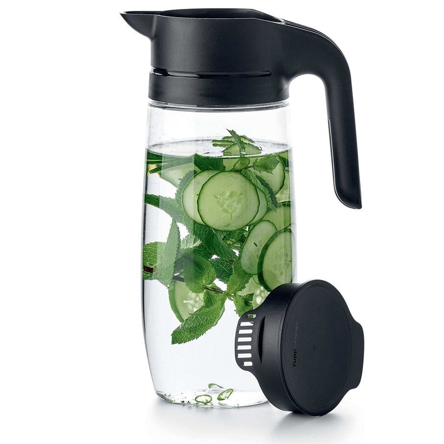 Clearly Elegant® 1.7L Pitcher with Strainer Lid – Unbreakable Tritan