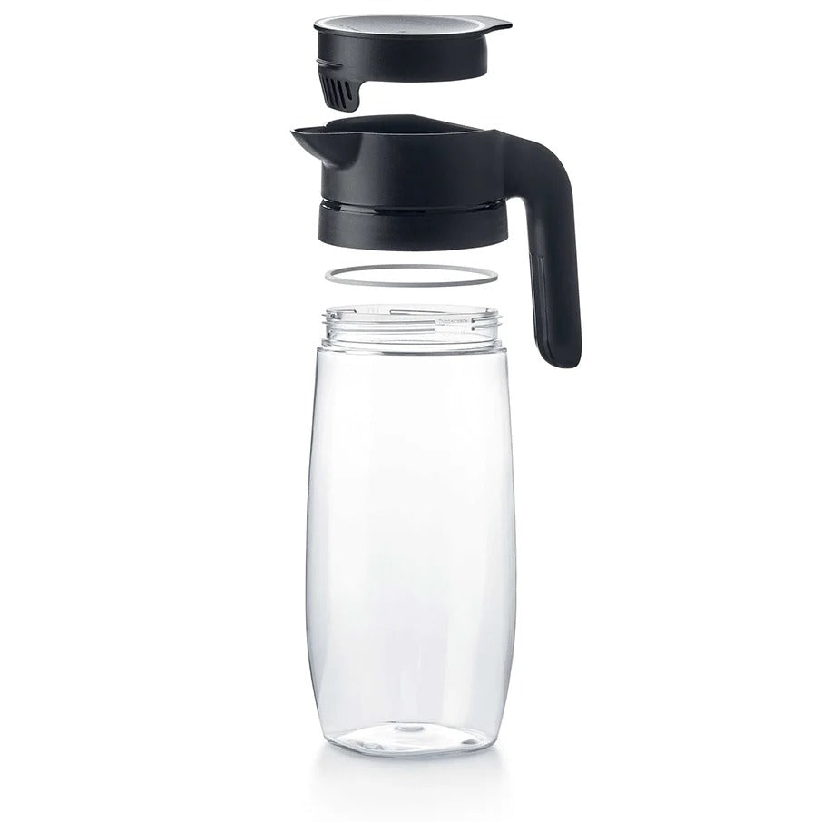 Clearly Elegant® 1.7L Pitcher with Strainer Lid – Unbreakable Tritan