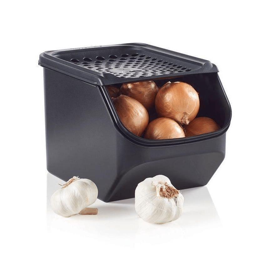 Onion & Garlic Storage Container – Airtight, UV-Shielded, 5.5L Capacity