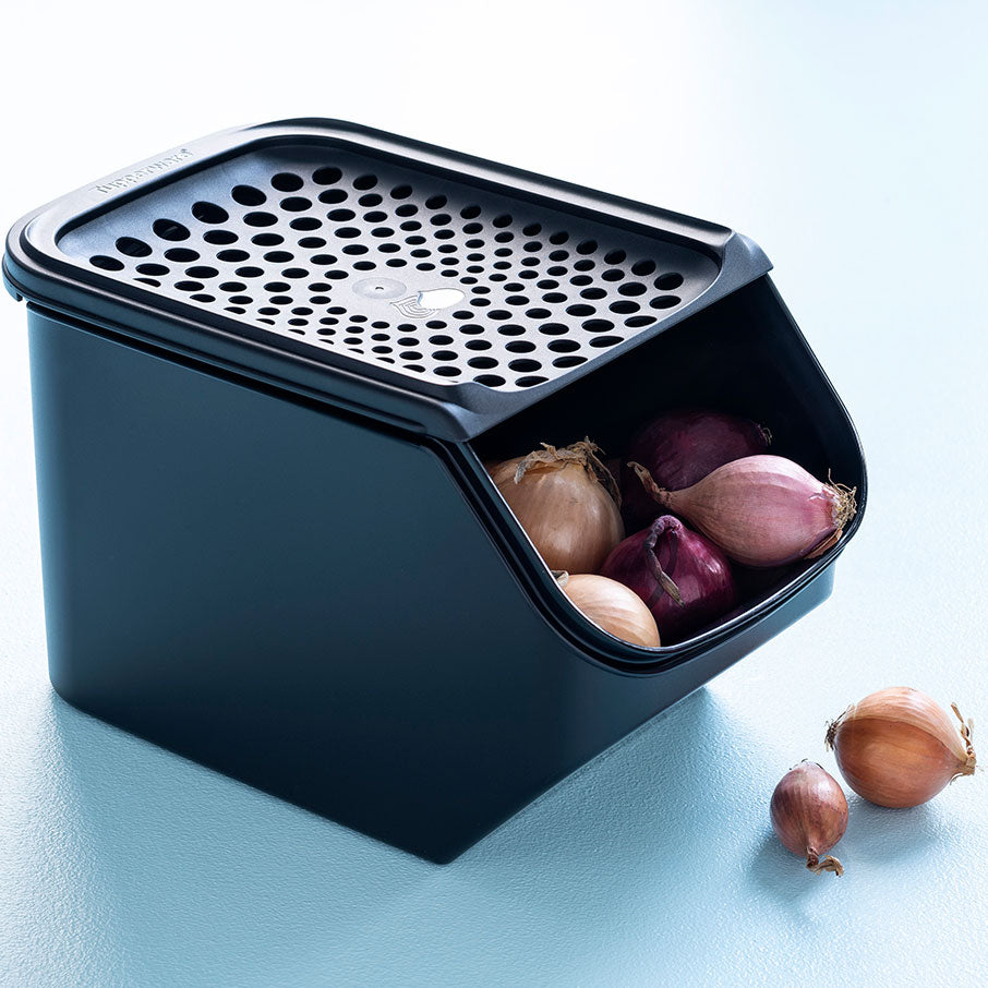 Onion & Garlic Storage Container – Airtight, UV-Shielded, 5.5L Capacity