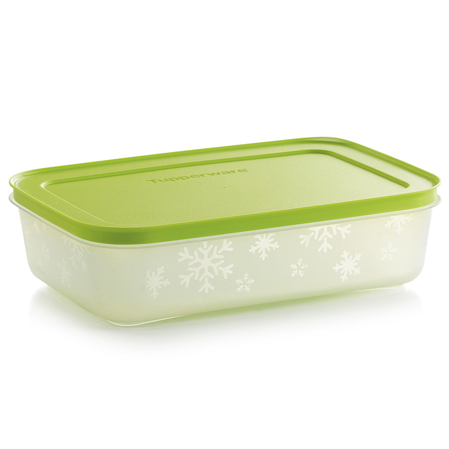 Tupperware Freezer Mates® Plus Medium Shallow Container - 1L, Space-Saving, Stain-Resistant