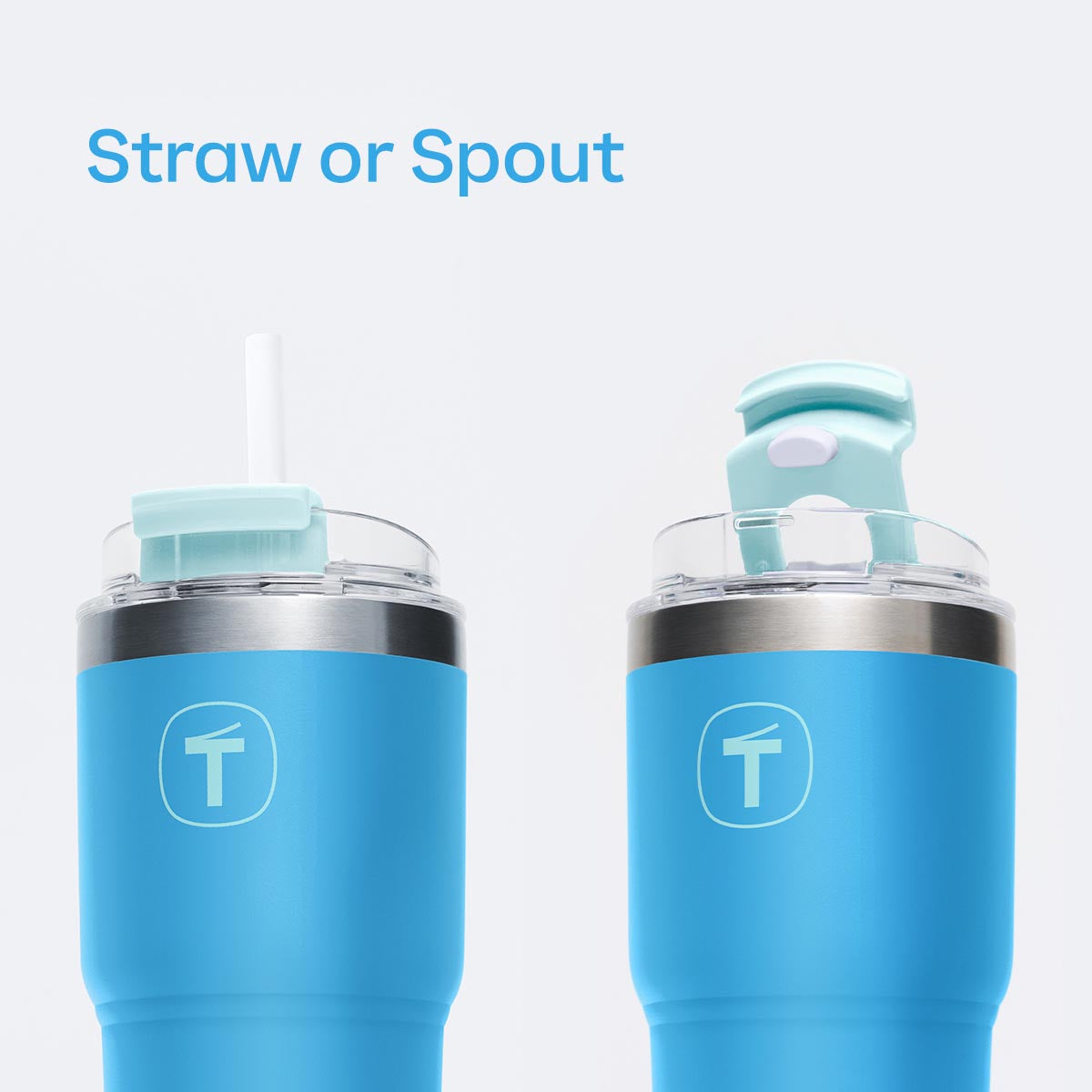 Tupperware® Big T Tumbler - Leakproof Stainless Steel Cup for Hot & Cold Drinks