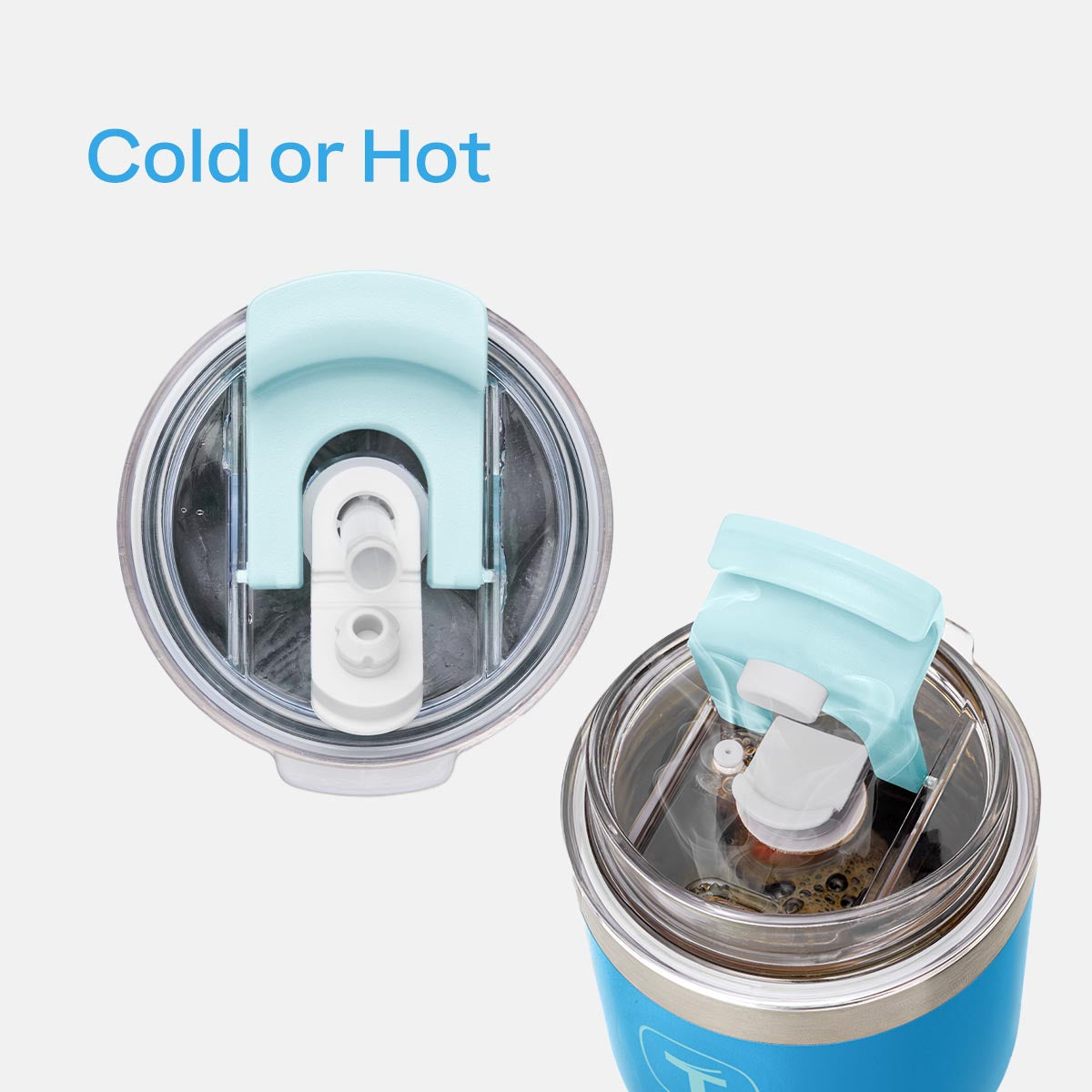 Tupperware® Big T Tumbler - Leakproof Stainless Steel Cup for Hot & Cold Drinks