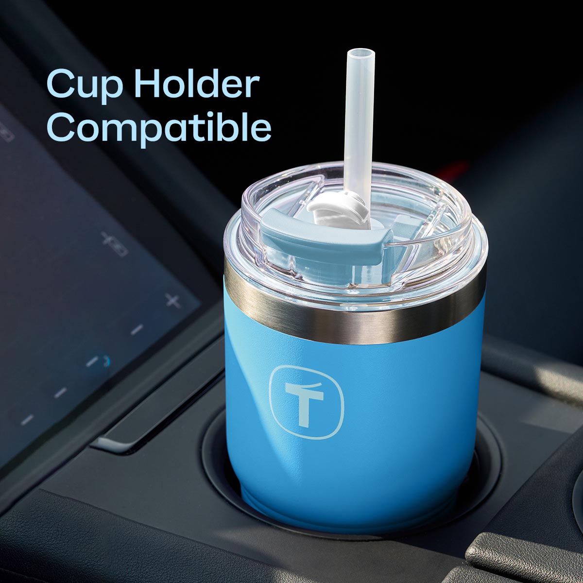 Tupperware® Big T Tumbler - Leakproof Stainless Steel Cup for Hot & Cold Drinks