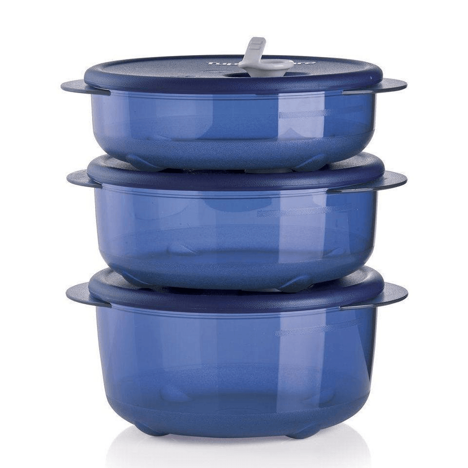 Vent 'N Serve® Microwave Meal Prep Containers - 3-Piece Set