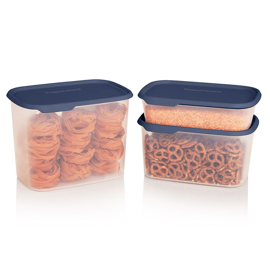 One Touch Fresh Airtight Food Storage Container - 12 Cup Rectangular