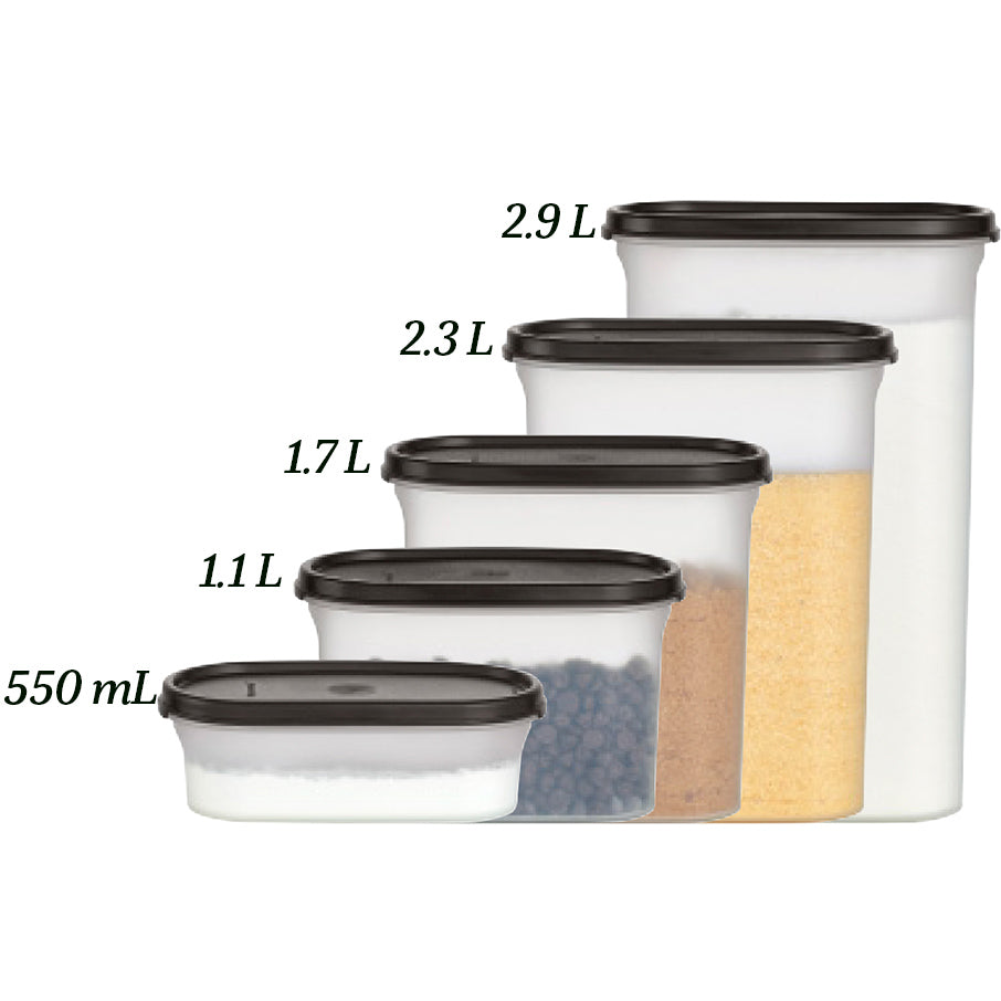 Modular Mates® Oval 4 Food Storage Container - Airtight, Stackable