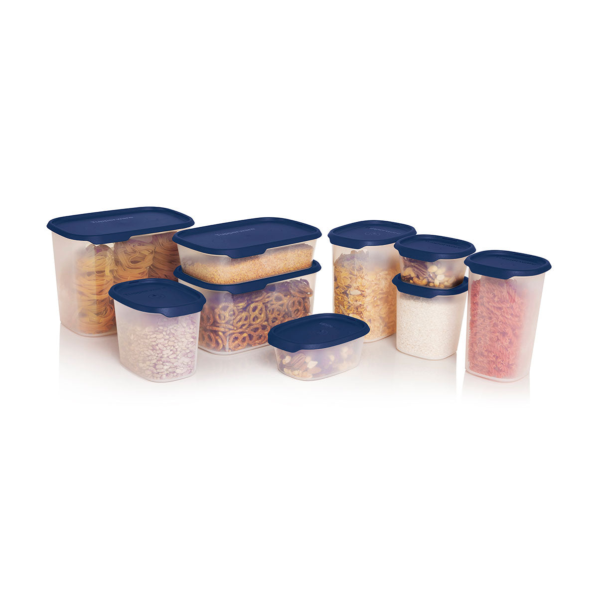 One Touch Fresh Airtight Food Storage Containers - 9-Piece Set