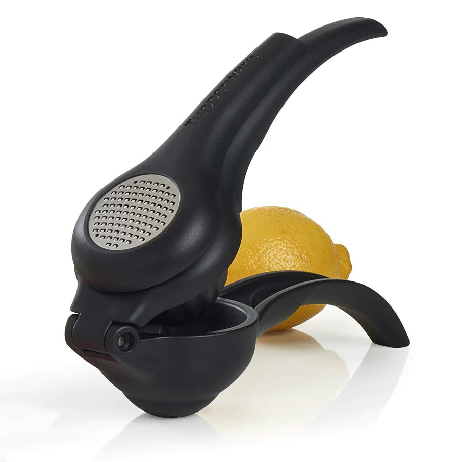 Zest 'N Press® Citrus Juicer & Zester - All-in-One Lemon & Lime Press Tool