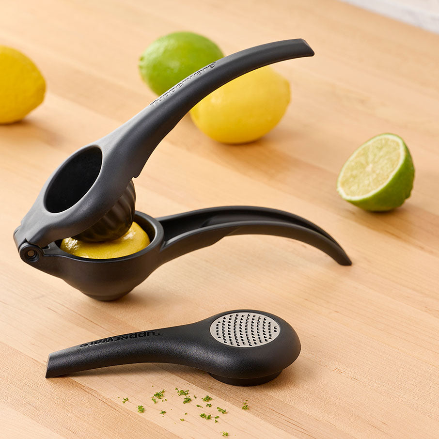 Zest 'N Press® Citrus Juicer & Zester - All-in-One Lemon & Lime Press Tool