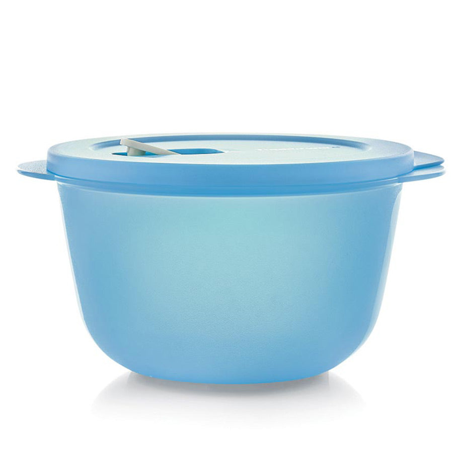CrystalWave Plus Round Microwave Food Container – 1.8L, Leakproof & Splatter-Free